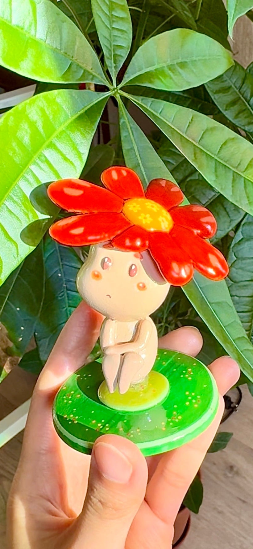 Red Daisy Hanako (Decoration/Figure)