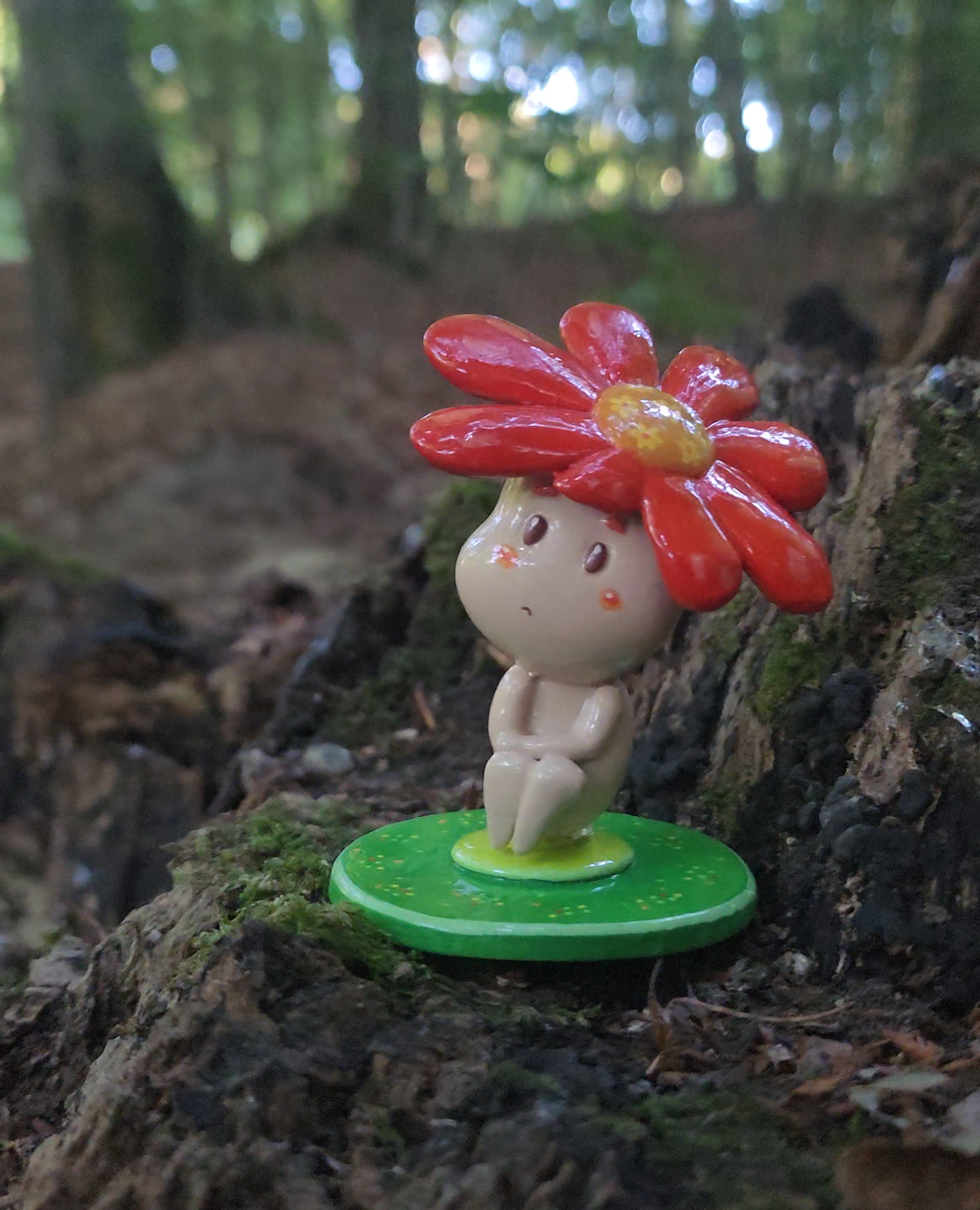 Red Daisy Hanako (Decoration/Figure)