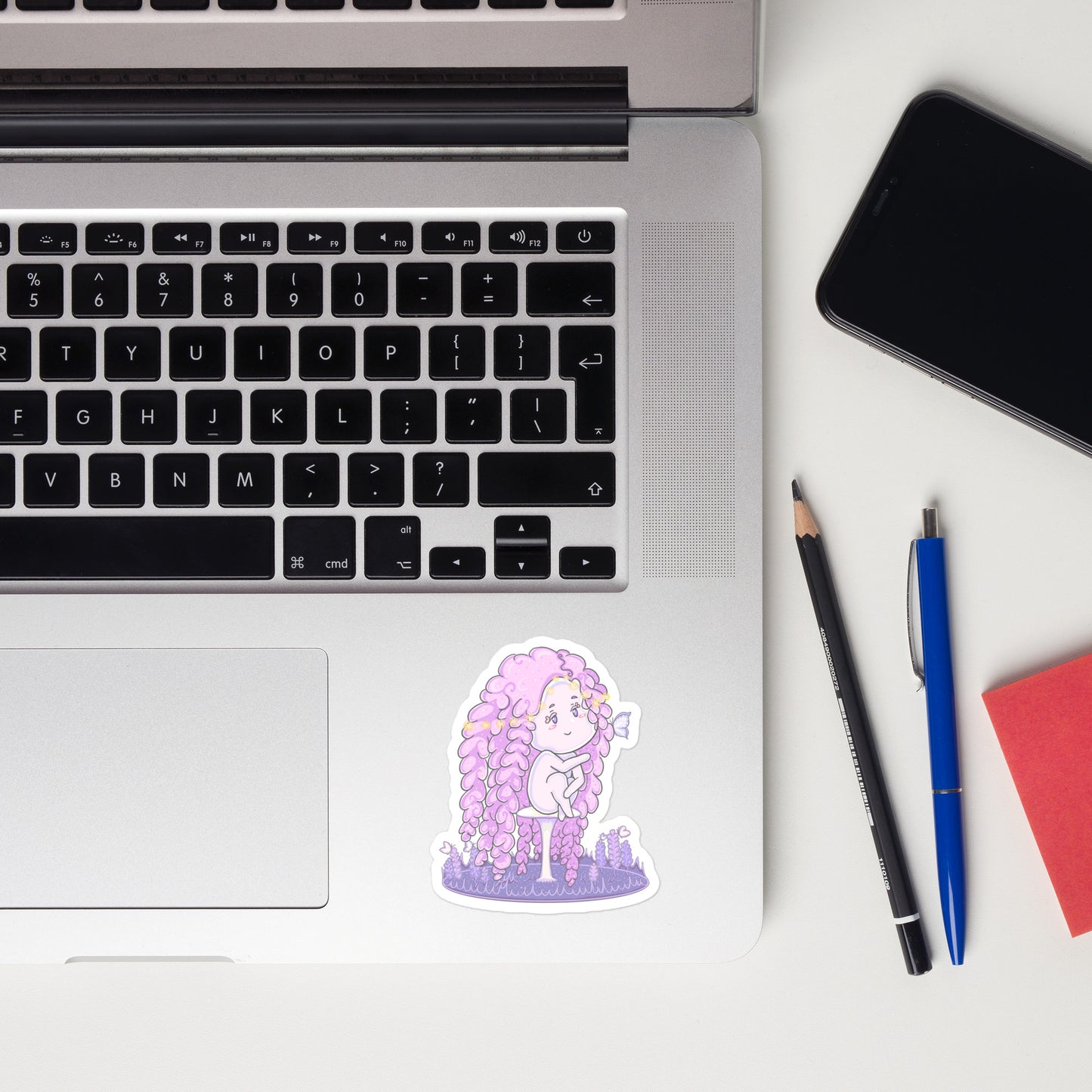 Lavender Hanako - Sticker