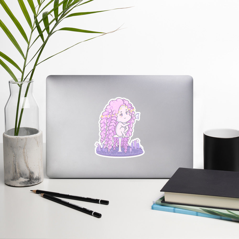Lavender Hanako - Sticker