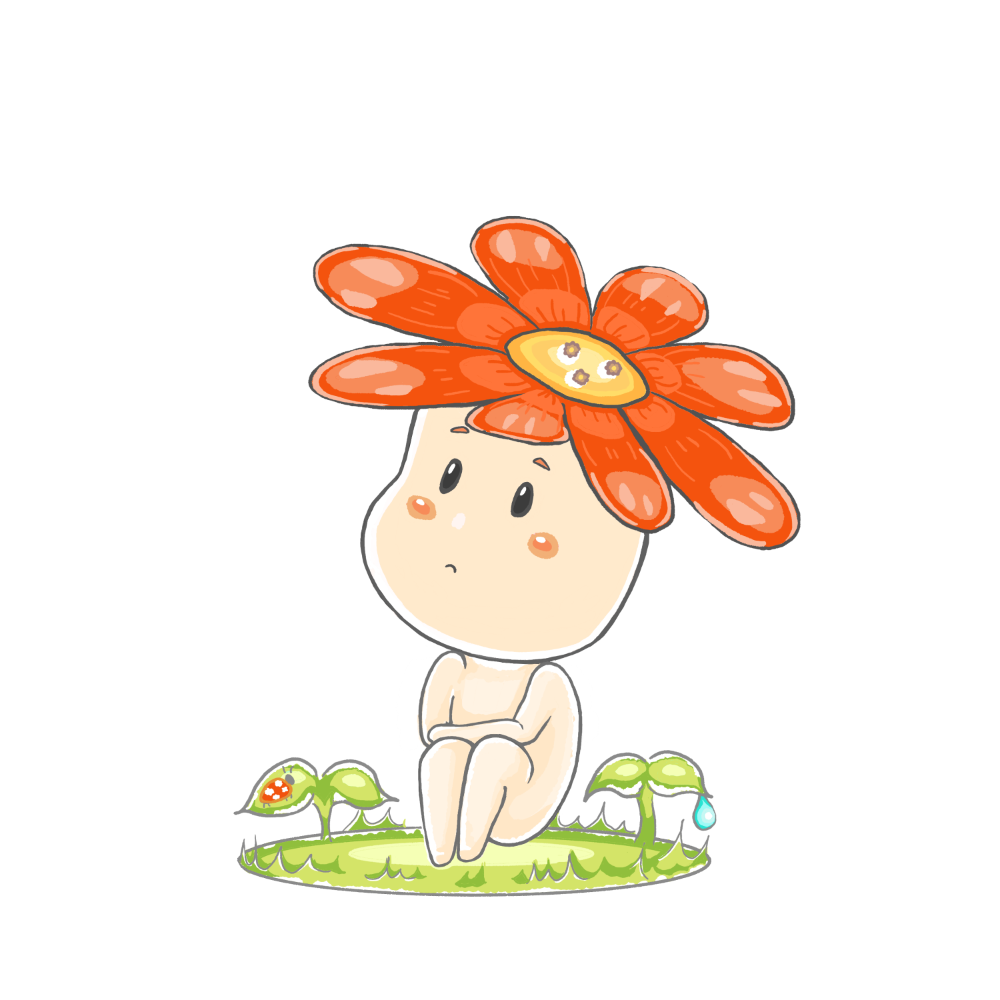 Red Daisy Hanako (Decoration/Figure)