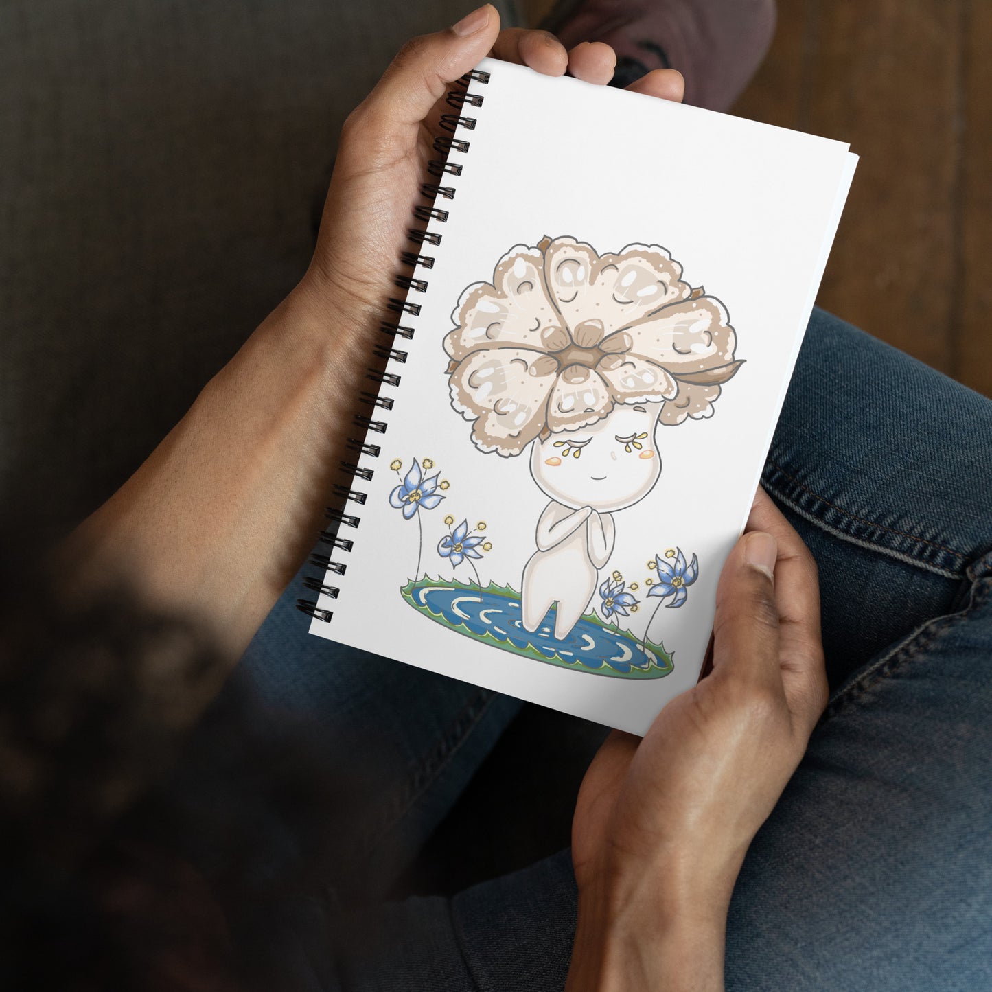 Cotton Hanako - Spiral Notebook