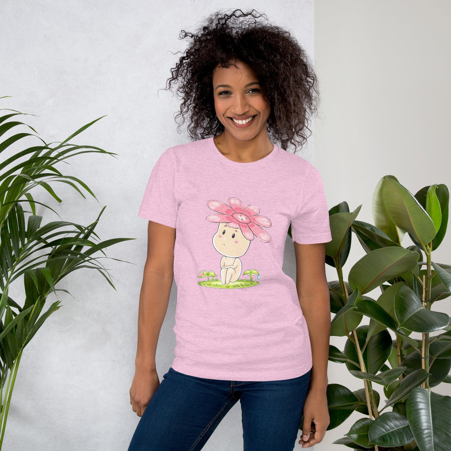 Pink Daisy Hanako - T-Shirt