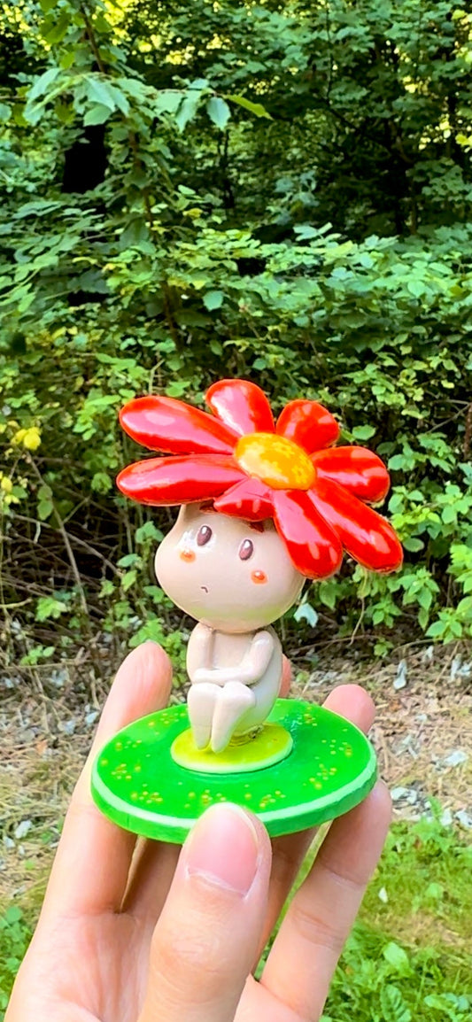 Red Daisy Hanako (Decoration/Figure)