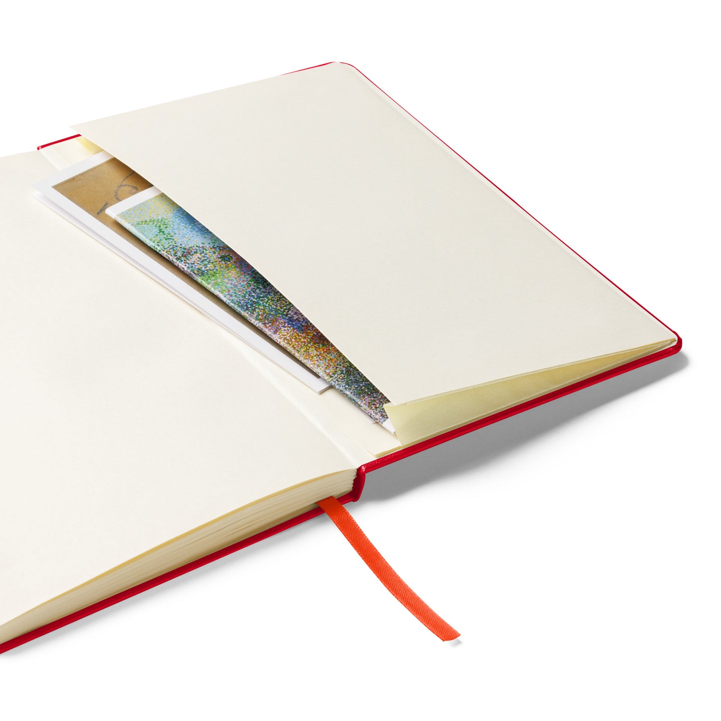 Pink Lavender Hanako - Hardcover Bound Notebook